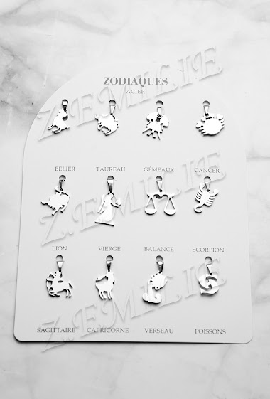 Wholesaler Z. Emilie - Zodiac pendant
