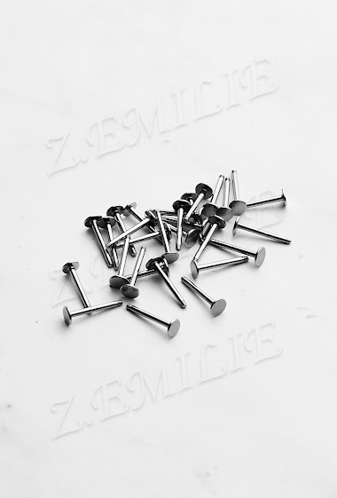 Wholesaler Z. Emilie - Piercing accessory bar labret 1.2x10mm