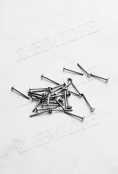 Wholesaler Z. Emilie - Piercing accessory bar labret 1.2x12mm