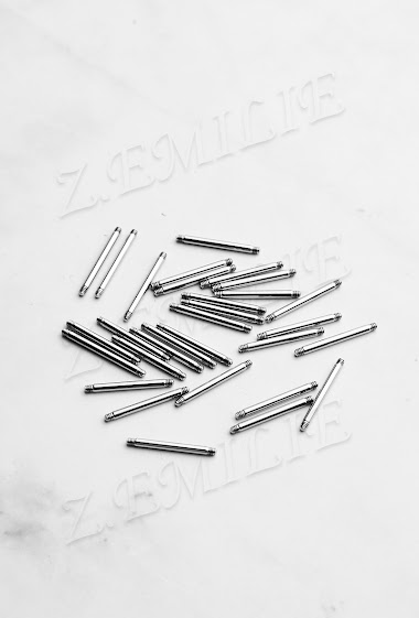 Grossiste Z. Emilie - Piercing accessoire barre langue1.6x14mm