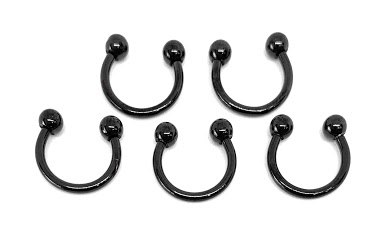 Mayorista Z. Emilie - Ball horse shoes universel ring piercing 1.2x8mm