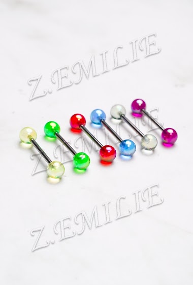 Wholesaler Z. Emilie - Tongue piercing