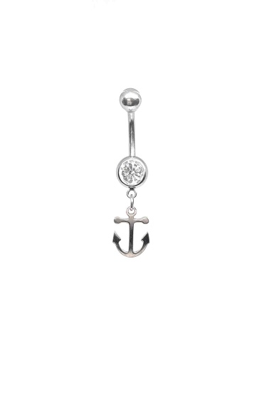 Großhändler Z. Emilie - Marine anchor belly button piercing