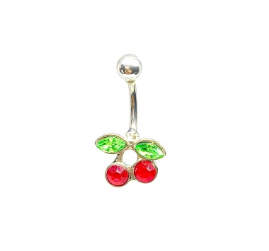 Wholesaler Z. Emilie - Cherry belly button piercing