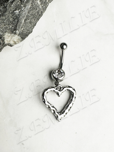 Wholesaler Z. Emilie - Heart navel piercing