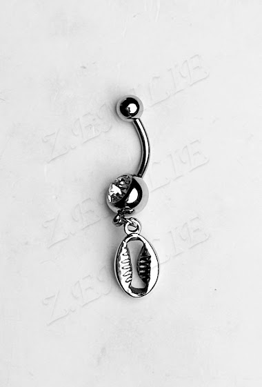 Großhändler Z. Emilie - Shellfish belly button piercing