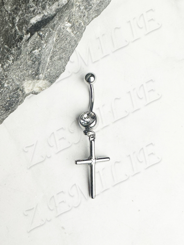 Wholesaler Z. Emilie - Cross navel piercing