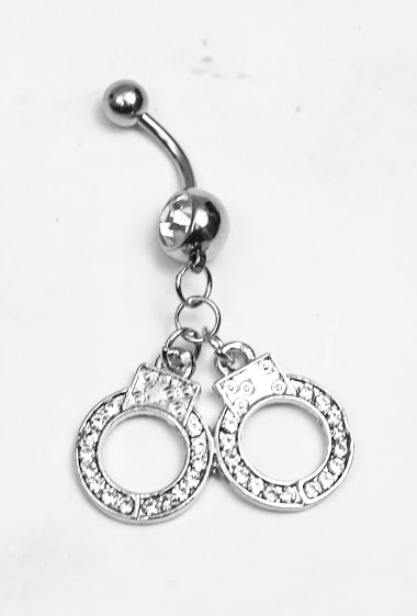 Wholesaler Z. Emilie - Handcuff belly button piercing