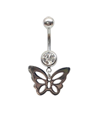 Großhändler Z. Emilie - Butterfly belly button piercing