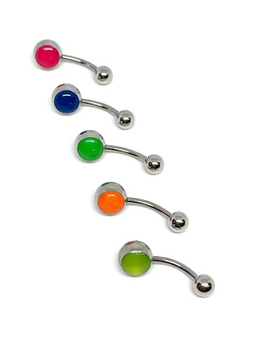 Wholesaler Z. Emilie - Phosphorescent belly button piercing