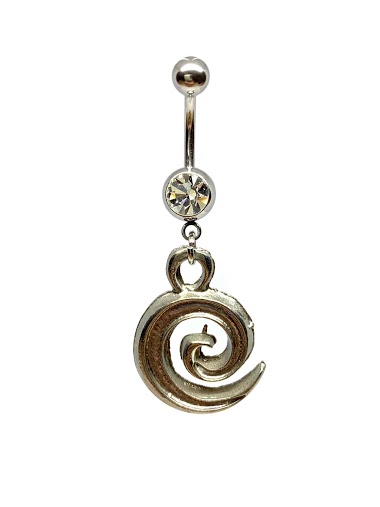 Wholesaler Z. Emilie - Spiral belly button piercing