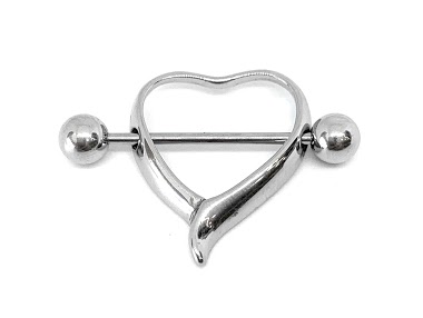 Mayorista Z. Emilie - Heart nipple piercing