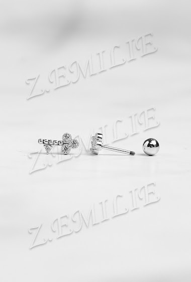 Grossiste Z. Emilie - Piercing tragus et helix clé