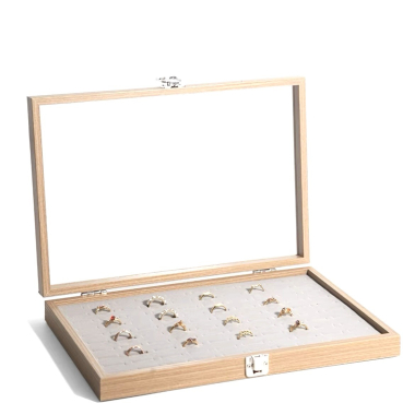 Wholesaler Z. Emilie - 100-hole ring case display