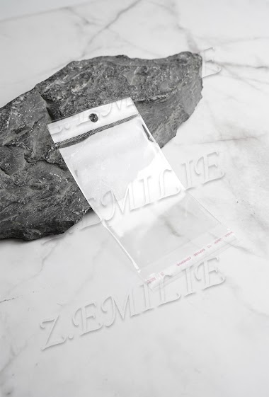 Großhändler Z. Emilie - Plastic bag 16 x 8cm