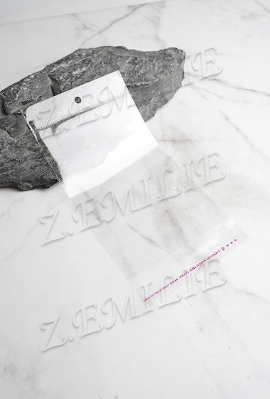 Wholesaler Z. Emilie - Plastic bag 22 x 11cm