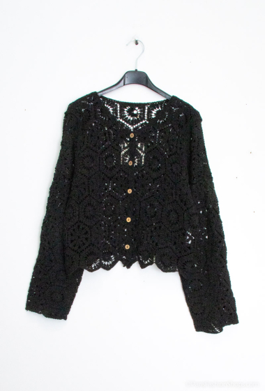 Wholesaler Z STUDIO - Cotton crochet vest