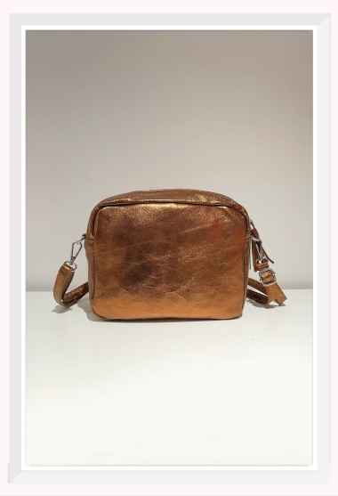 Wholesaler Z & Z - Iridescent leather shoulder bag