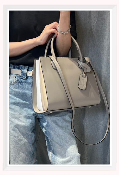 Wholesaler Z & Z - Smooth leather handbag