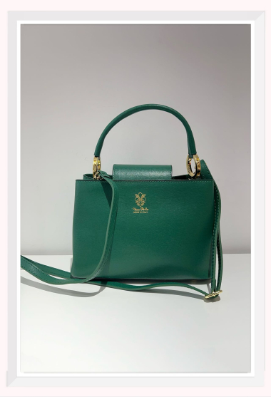 Wholesaler Z & Z - Leather handbag, rigid model