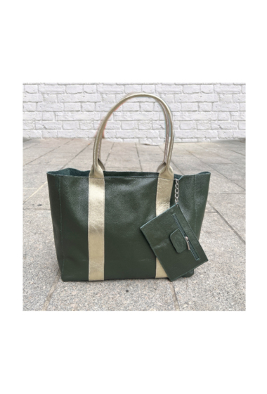 Wholesaler Z & Z - Leather tote bag