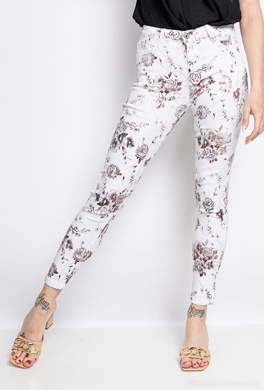 Wholesaler Zac & Zoé - Flower print pants