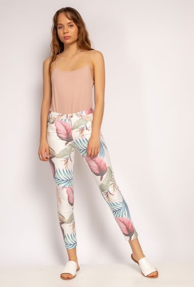 Wholesaler Zac & Zoé - Tropical print pants