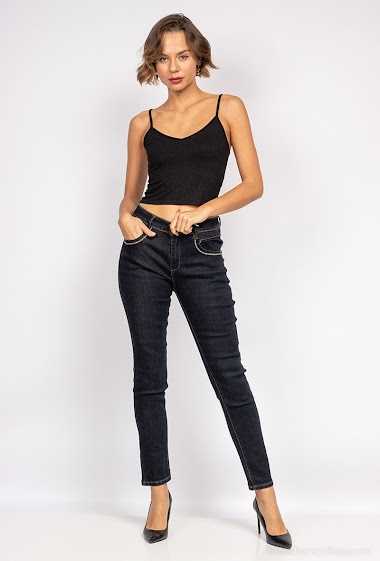 Wholesaler Zac & Zoé - Middle waist push up jeans