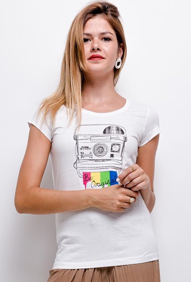 Wholesaler Zac & Zoé - T-shirt with print