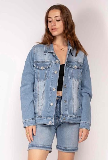 Wholesaler Zac & Zoé - Straight jacket jeans little oversize