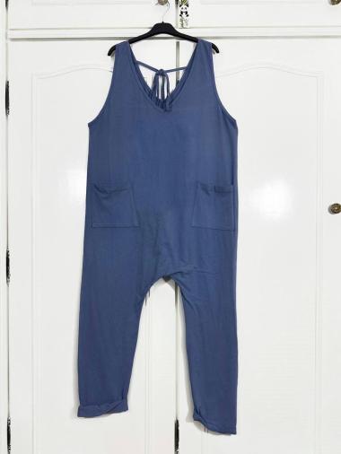 Wholesaler Zafa - jumpsuit with patch pockets