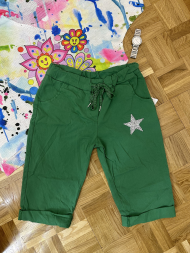 Wholesaler Zafa - LARGE SIZE Star Bermuda shorts