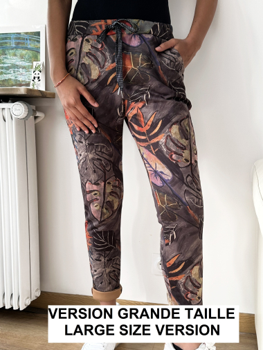 Wholesaler Zafa - LARGE VERSION Suede trousers