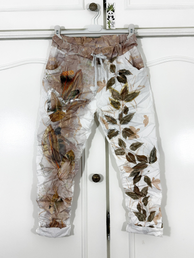 Wholesaler Zafa - Jogger pants with metallic touch