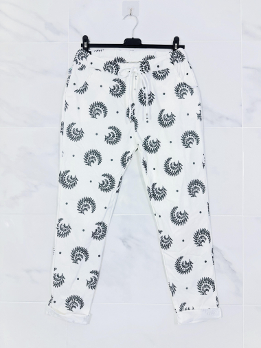 Wholesaler Zafa - Printed pants, with pocket