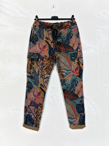 Wholesaler Zafa - suede cargo pants