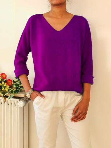 Wholesaler Zafa - Seamless knit sweater