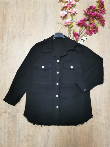 Wholesaler Zafa - Denim shirt jacket