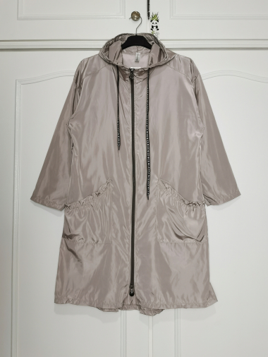 Wholesaler Zafa - Waterproof zipped jacket with hood
