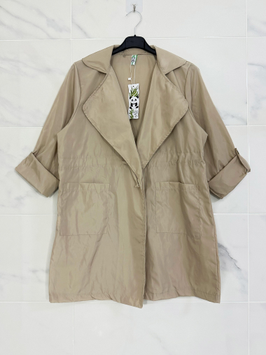 Wholesaler Zafa - Waterproof trench jacket