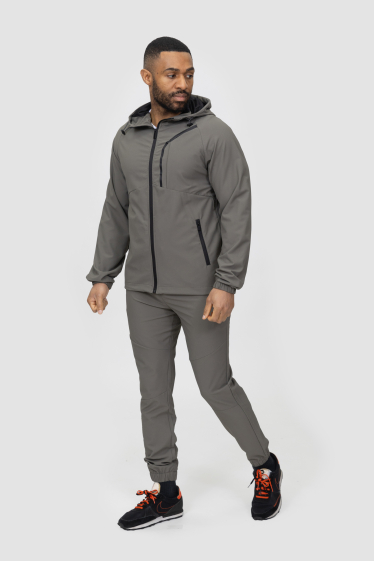 Wholesaler Zayne Paris - Jogging set with jacket with pockets and zip