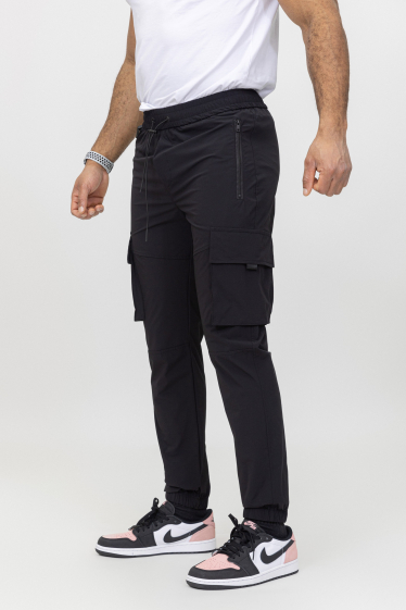 Grossiste Zayne Paris - Pantalons jogger cargo avec poches