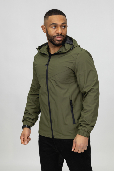 Wholesaler Zayne Paris - Waterproof jacket with hood and zip