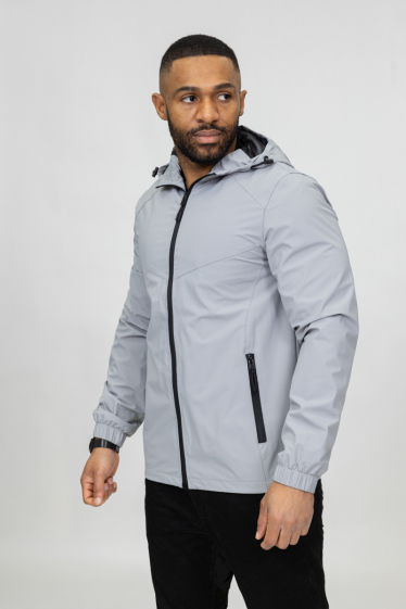 Wholesaler Zayne Paris - Waterproof jacket with hood and zip