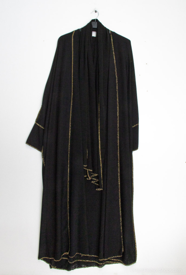 Wholesaler ZC MODE - long dress with drawstring on glue