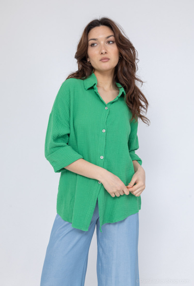 Wholesaler Zelia - Cotton gauze shirt