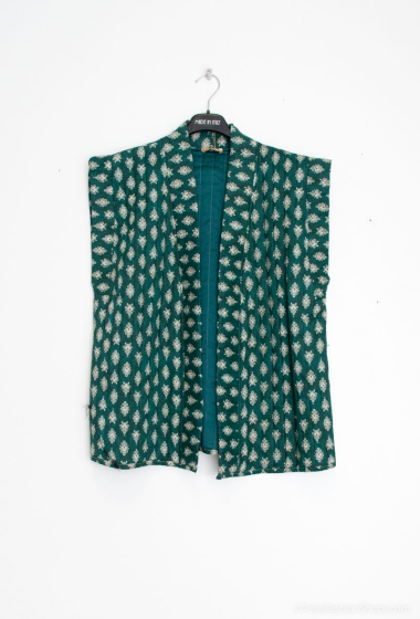 Wholesaler Zelia - Arabesque quilted vest