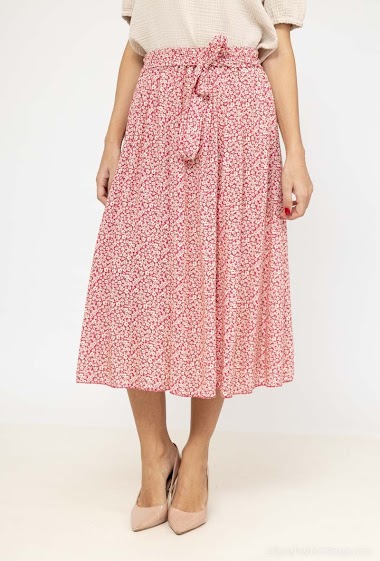 Wholesaler Zelia - Flower printed skirt