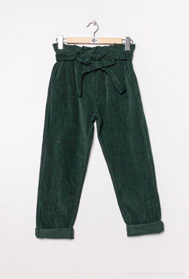 Wholesaler Zelia - Velour Peg trouser