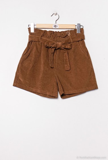 Wholesaler Zelia - Velvet shorts